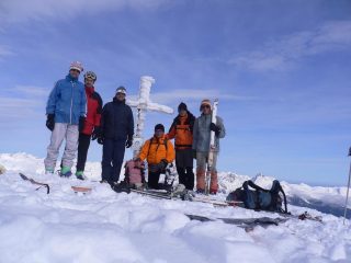 il gruppo in punta