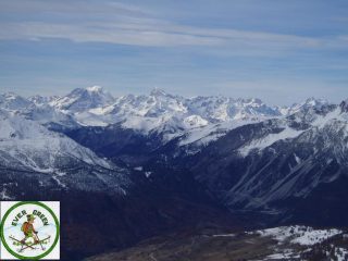 pelvoux e barre des ecreins dalla punta