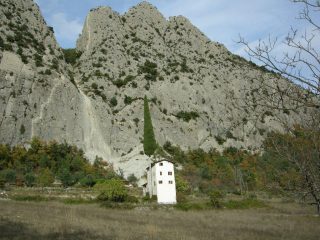 veduta guglia dove si sviluppa la ferrata