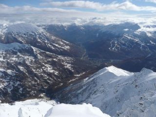 bardonecchia vista dalla cima