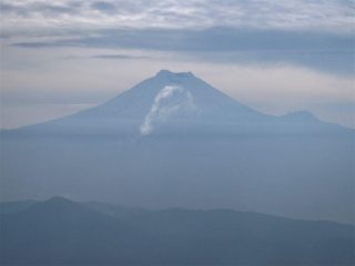 Il Cotopaxi in lontananza