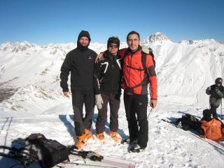 Gigi,Mauro e Franco in punta