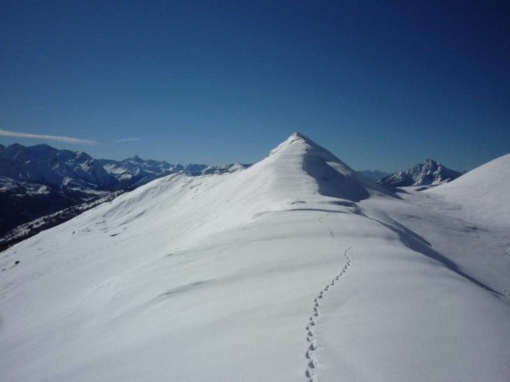 La cresta tra valli Chisone e Susa