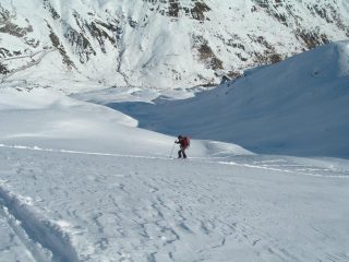 Il bel vallone di salita