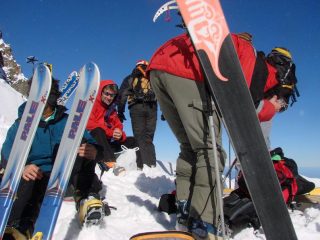 ingorgo prima della discesa