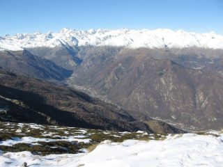 Panorama sulla Valle dell'Orco