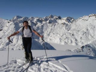 Piata di Lazin, sullo sfondo, il Lago Gelato 