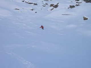 Discesa dalla bocchetta delle Mule