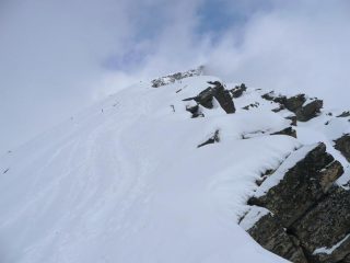 quasi in cima