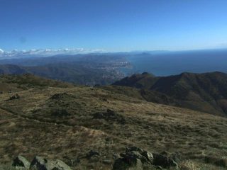 Dalla cima verso Genova