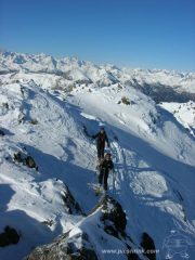 Elo ed io presso la cima foto m.conti