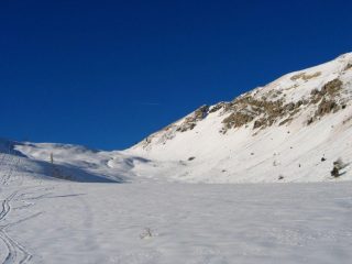 Ampi pendii di salita....