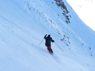 tre momenti della discesa sul compressor