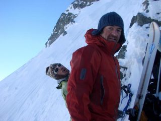 Alf e Davide si mettono gli sci