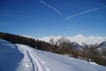 salendo con vista sul fallere e sul velan