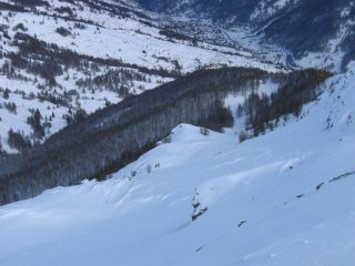 Valloncello in discesa....