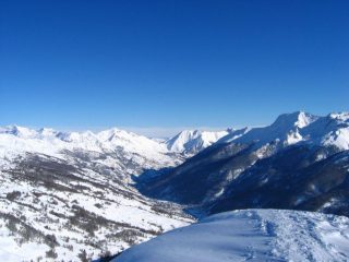 La Val Chisone imbiancata