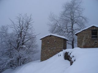 Le Meire a metà della salita.
