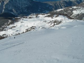 i bei pendii di discesa