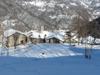 luogo pamoramico al di sopra di Sampeyre
