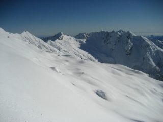 parte alta vicino al colle
