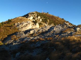Il Poggio Ceresa dalla costiera di discesa