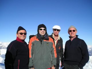 Una foto con l'amico Roland