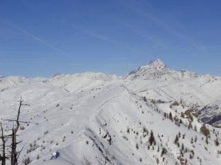 Costa Chiggia e Monviso dal M. Festa