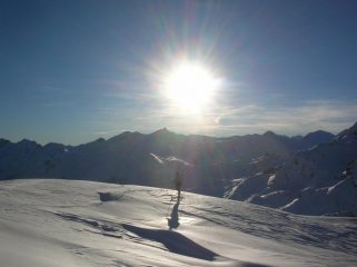 Rosa dei Banchi dalla Cima Piana.