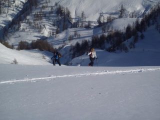 Sergio e Silvia: fine seconda salita! 