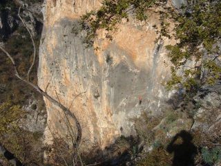 Arrampicatori nel settore M.Burzio .roccia super!