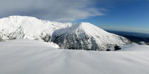 Monte Lion e Cima Bossola dal colletto