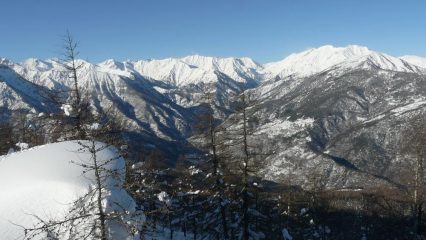 vista verso la val germanasca