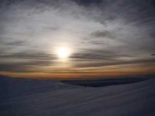 Calda luce invernale....