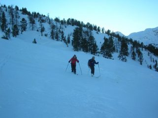 Pendii della dorsale del Bec di Nona.