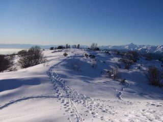 la dorsale prima della punta