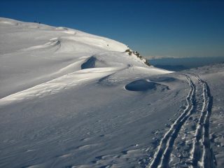 Parte allta dell'itinerario