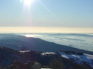Panorama sul lago di viverone