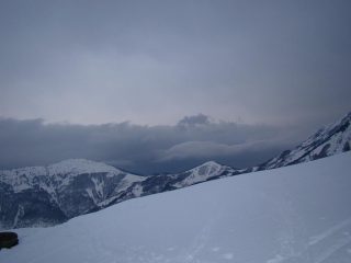 Nubi minacciose verso la pianura...