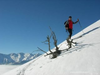 poco più su.. foto podina