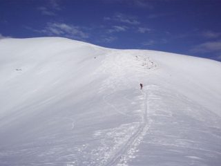 Verso la cima