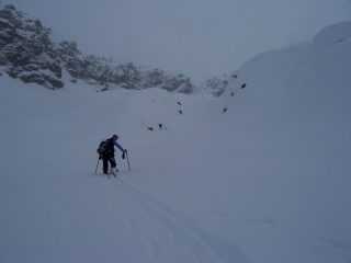 Alberto nella nebbia