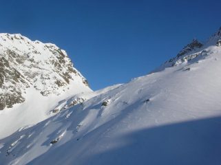Verso il Colle della Fricolla.