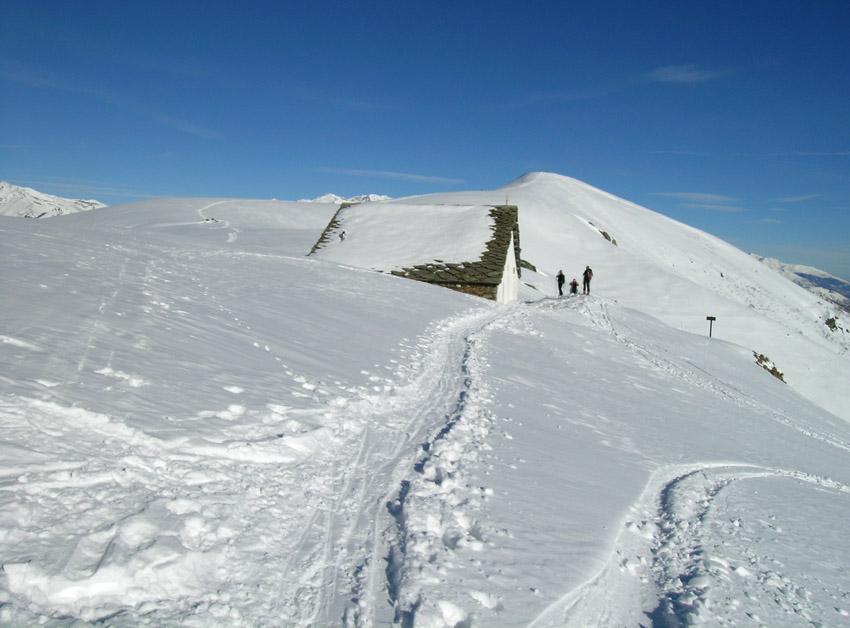 la cappella San Bernardo e la dorsale finale