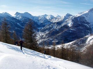 In salita
