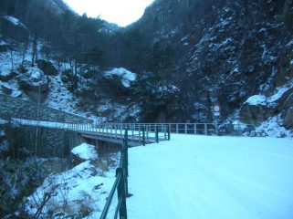 Il Ponte di Gorf (650m ca.).