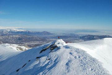 una parte dell'immenso panorama