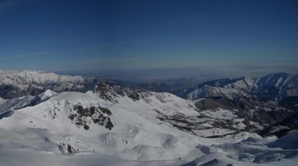 Vista verso la pianura