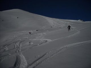 Discesa dalla Punta