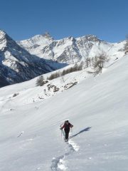 in salita